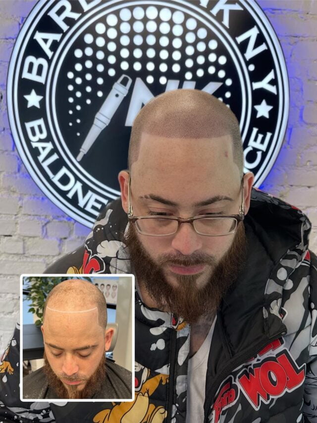 Scalp Migropigmentation Client Result